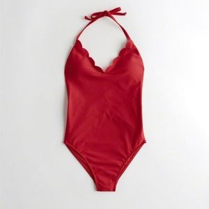 Hollister Scallop Swimsuit large